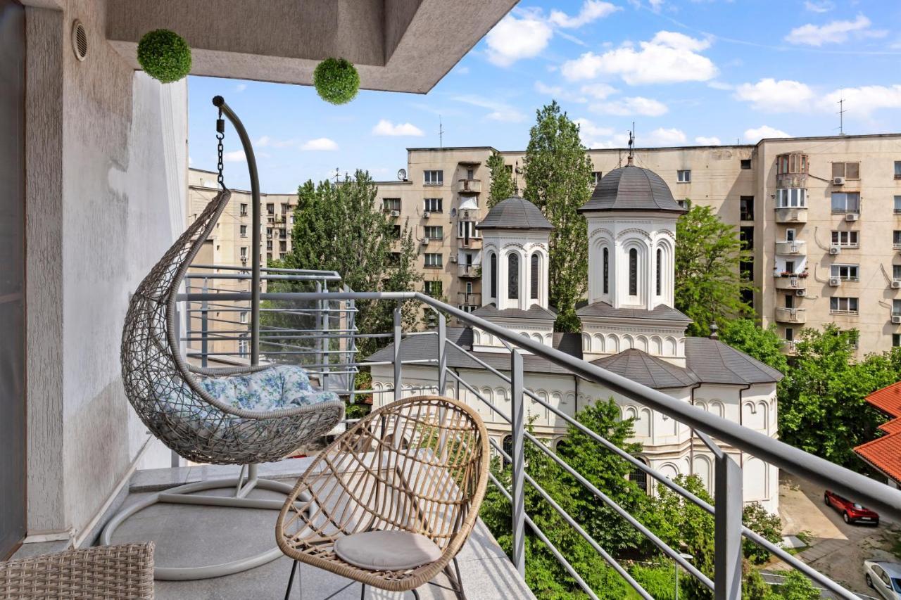 Cozy Special City Center - Old Town Apartment With Terrace Bucarest Esterno foto